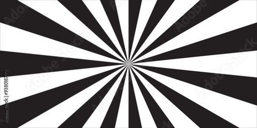 Sunburst beam light vintage shine and graphic summer explosion pattern. white and gray bright sunrise isolated glow striped texture background.