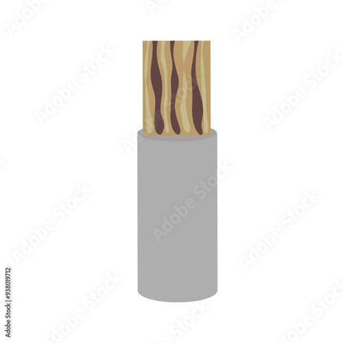 Cables and wires realistic vector