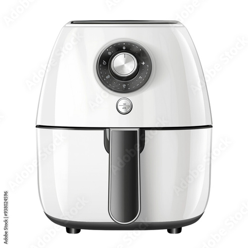 Air fryer, background cut, ready to use