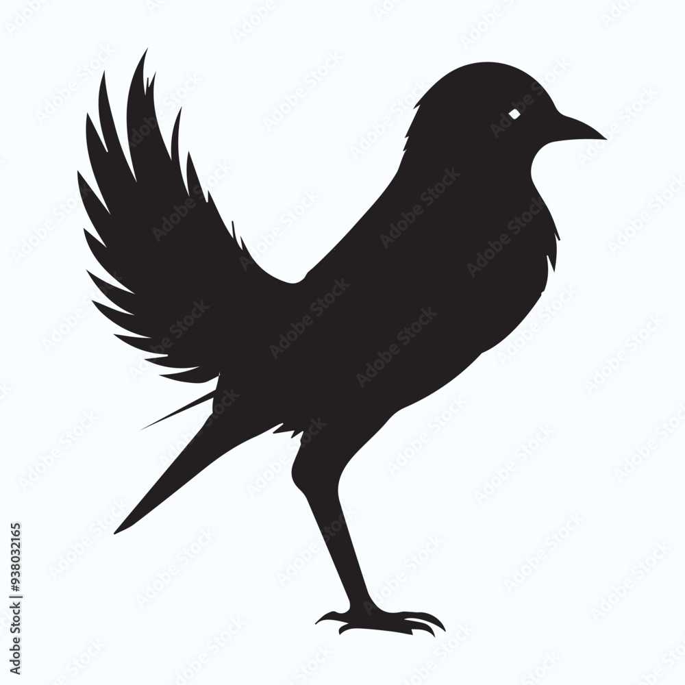 Fototapeta premium Bird Silhouette icon