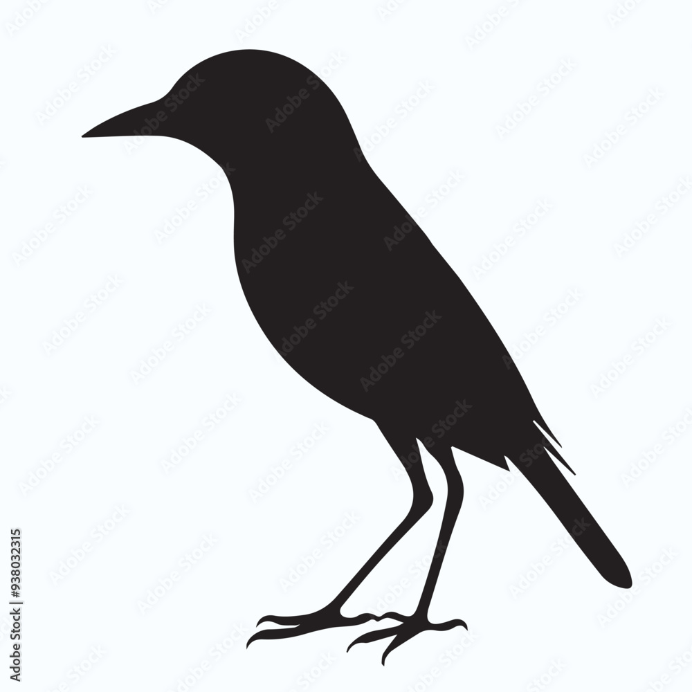 Obraz premium Bird Silhouette icon