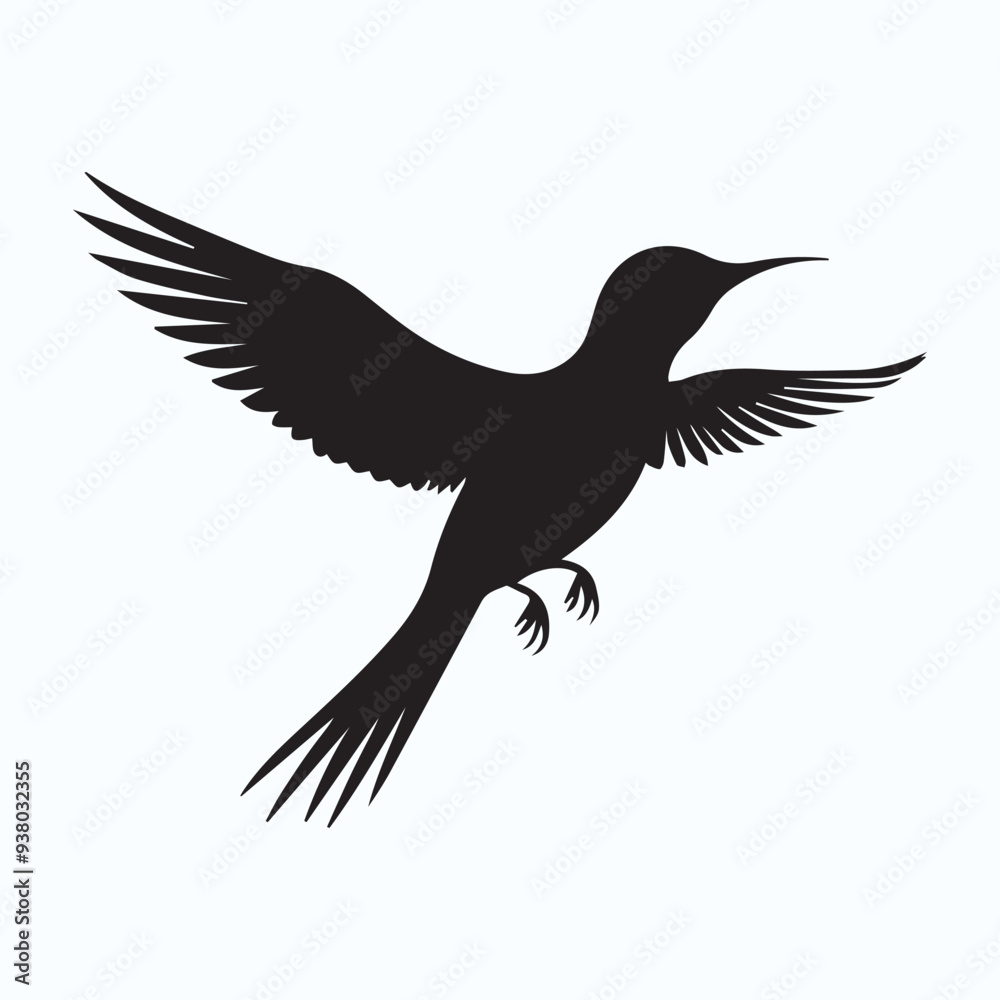 Obraz premium Bird Silhouette icon