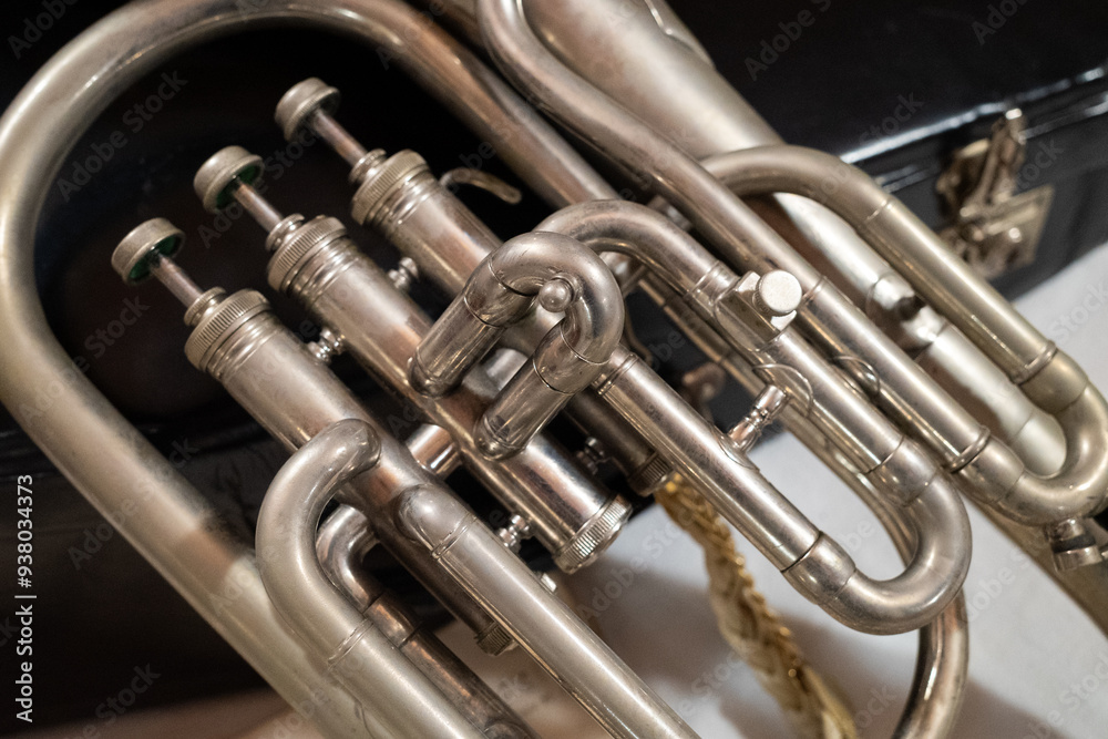 Naklejka premium Strumento a fiato