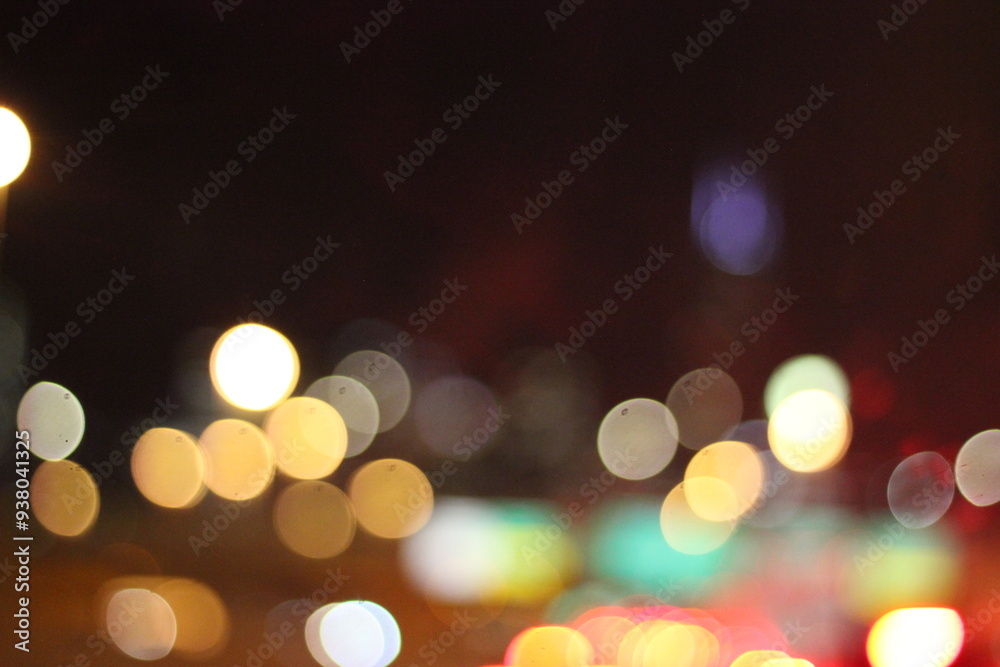 Fototapeta premium christmas lights background