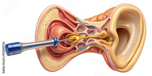 Ear canal photo