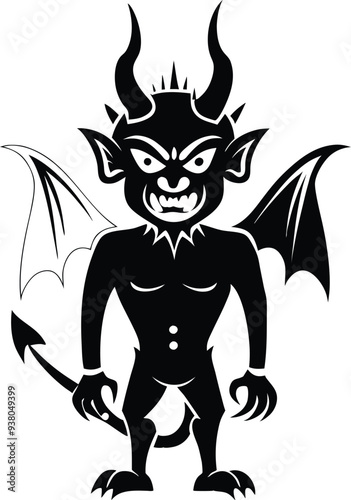 dracula devil silhouette illustration black and white