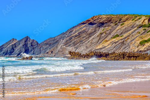 Praia da Amoreira bei Aljezur, Algarve (Portugal) photo