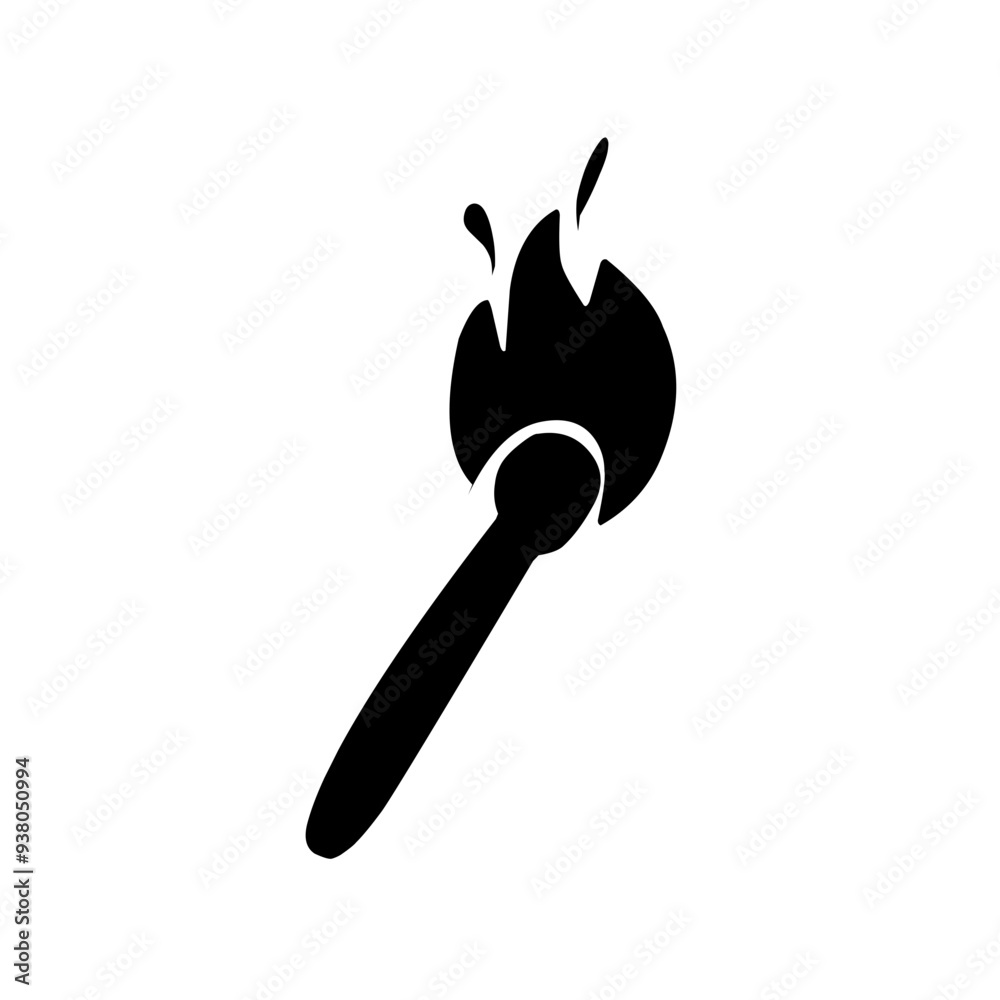 Hiking icon illustration Hiking icon illustration