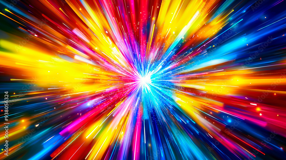 Abstract background exploding with energy and light beams creating a dynamic and vibrant color background Abstract background exploding with energy and light beams creating a dynamic and vibrant color background