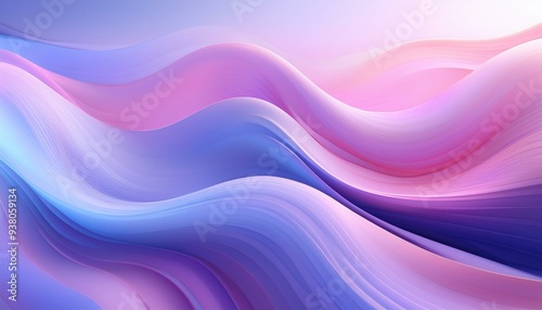 3d render abstract background. Beautiful rainbow waves. Digital illustration for wallpapers. Abstract Fantasy Background Wallpaper, rainbow background with smooth lines 