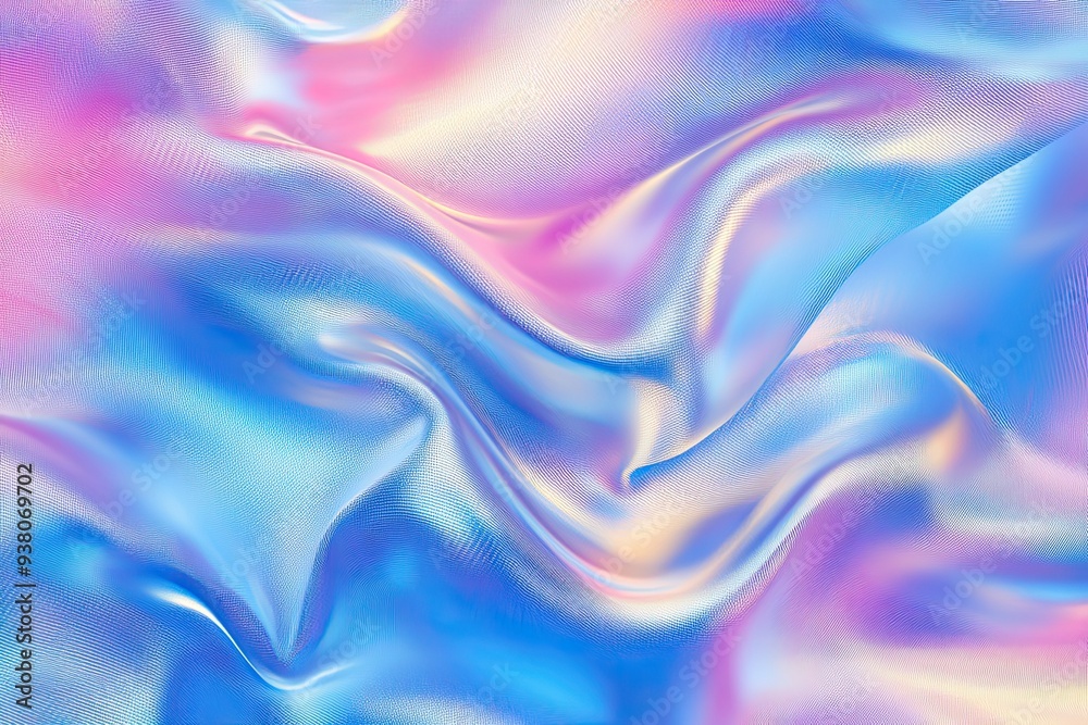 Obraz premium Vector abstract holographic background trendy colorful texture in blush