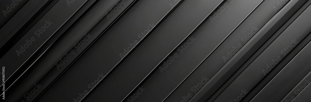 Obraz premium Abstract Black Diagonal Stripes Background Texture