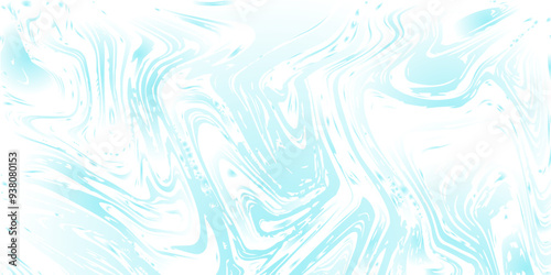 Abstract Pattern white and blue marble texture and background. Liquify Swirl blue and white color art. acrylic pours liquid marble surface design.