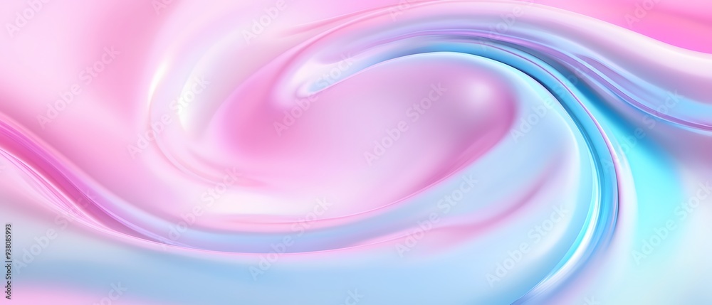 Obraz premium Abstract Pink and Blue Swirling Background