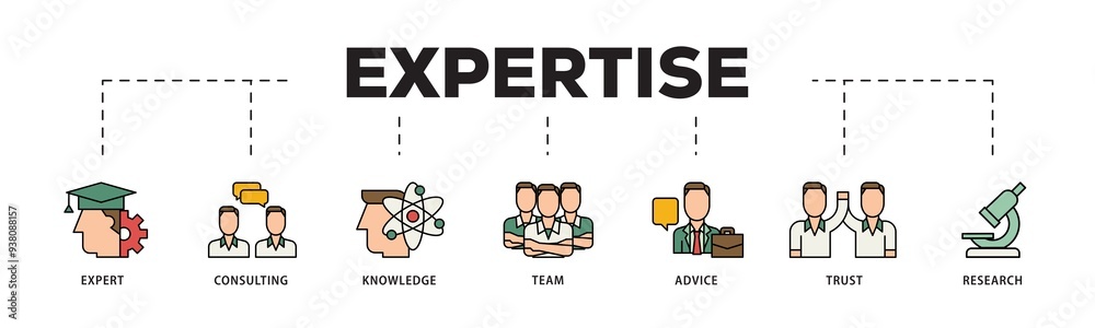 Expertise icon infographic illustration concept with icon of expert, consulting, knowledge, team, advice, trust, and research icon png and easy to edit Expertise icon infographic illustration concept with icon of expert, consulting, knowledge, team, advice, trust, and research icon png and easy to edit