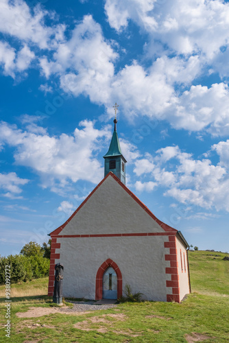 The Walburgis Chapel, located on the Ehrenbürg, called Walberla, in Franconian Switzerland photo