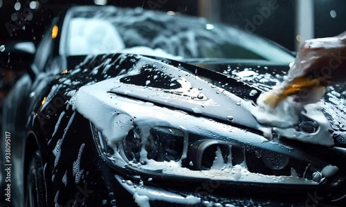 Car Wash Close-Up