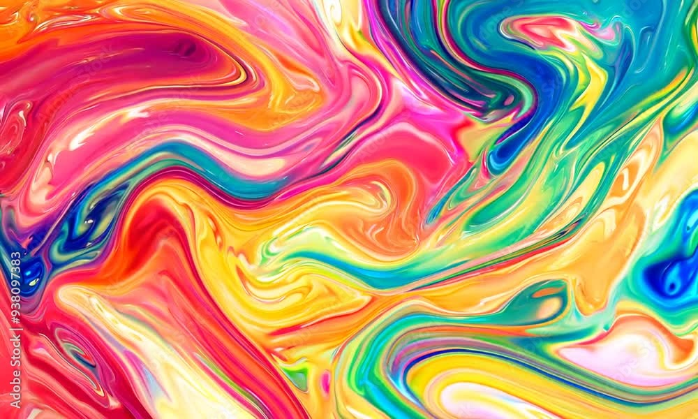 Abstract Swirling Colors Abstract Swirling Colors