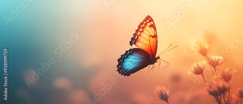 Elegant book cover featuring a silhouette of a butterfly with delicate photo