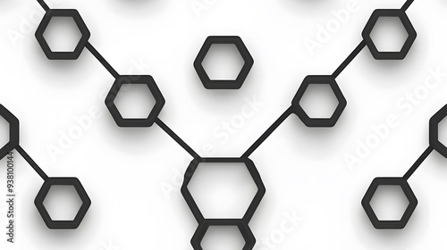 Pentagons, Triangles, Shapes, Black 3D, Abstract Image, Texture, Background for, Wallpaper, Cover and Screen of Smartphone, Cell Phone, Computer, Laptop, Format 9:16 and 16:9