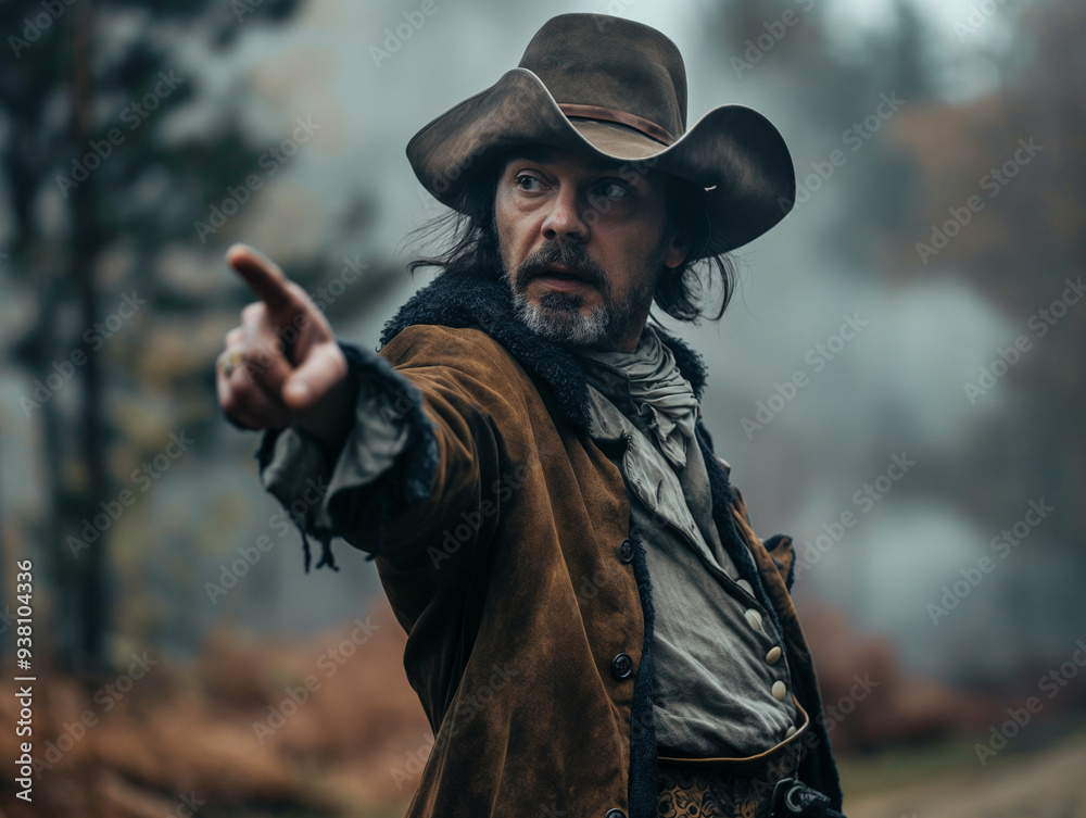 Obraz premium actor in a dramatic role