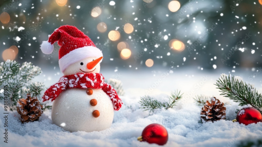 Christmas postcard