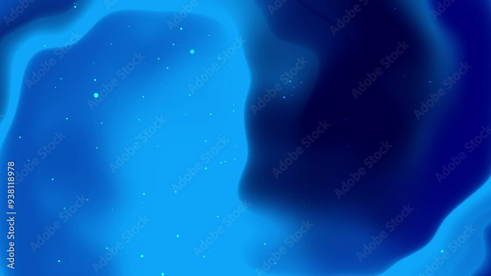 Blue background with white dots and a circle Blue background with white dots and a circle