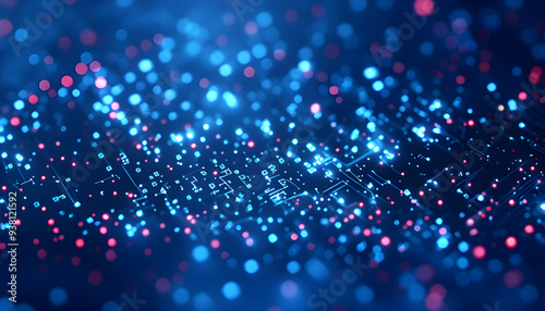 Wallpaper Mural background with lots of light spots Torontodigital.ca