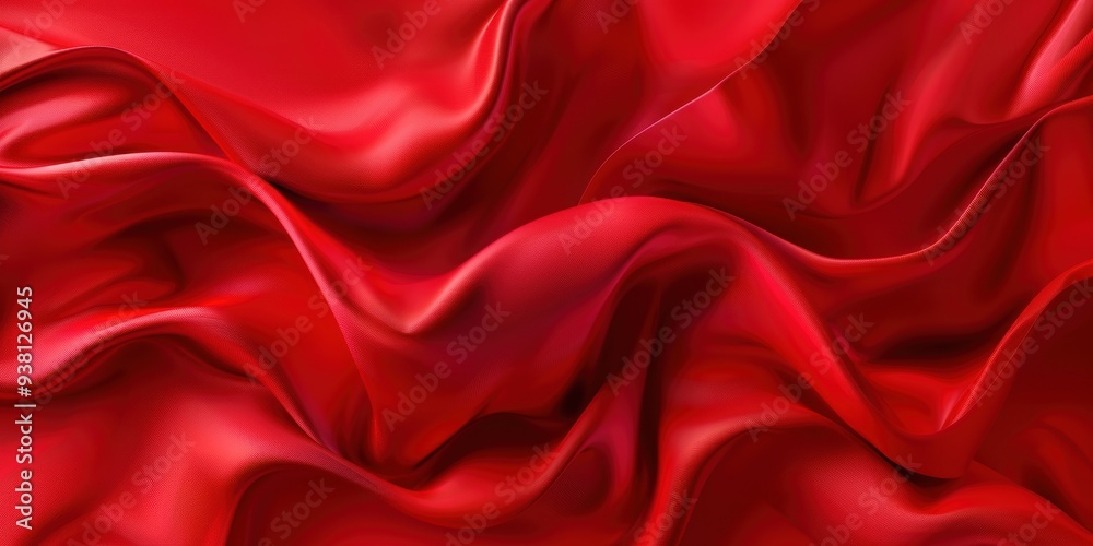 Abstract Red Silk Texture Abstract Red Silk Texture