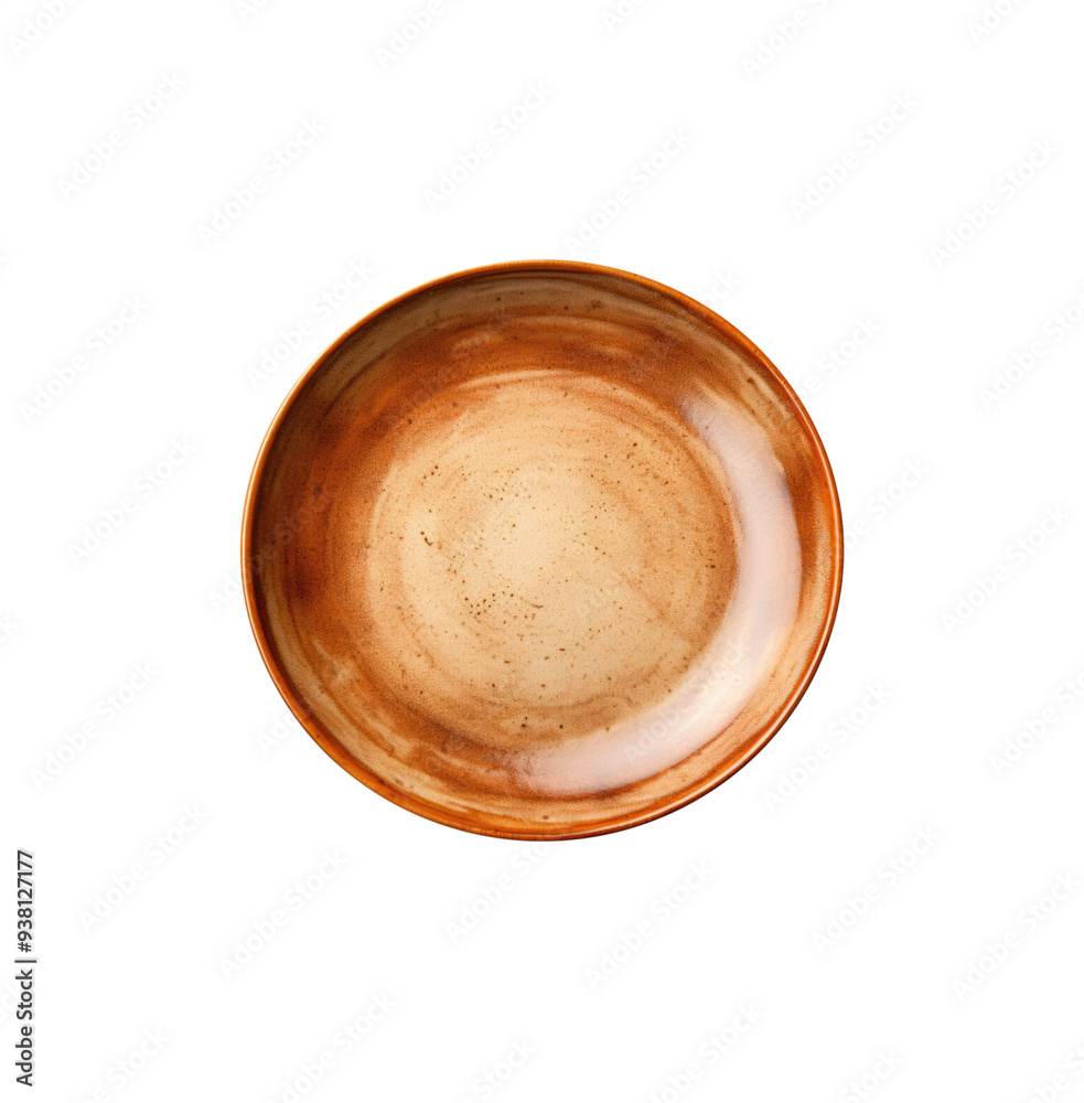 Simple classic empty brown food plate mock-up. Isolated transparent background PNG. Premium pen tool cutout. Empty round dish. Dining Saucer. Simple classic empty brown food plate mock-up. Isolated transparent background PNG. Premium pen tool cutout. Empty round dish. Dining Saucer.