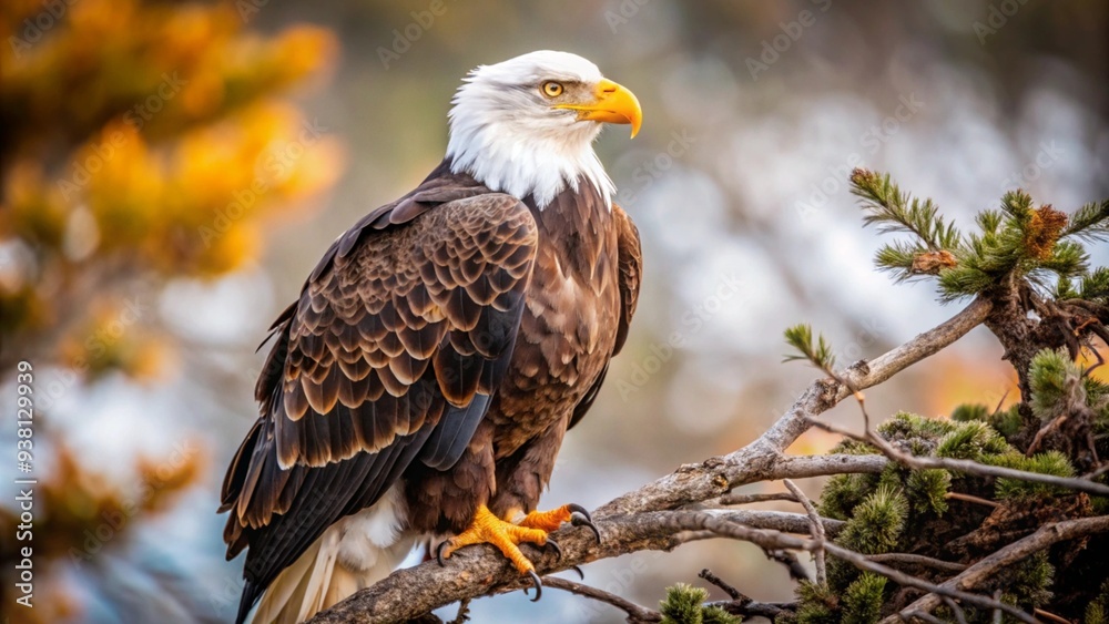 Obraz premium american bald eagle