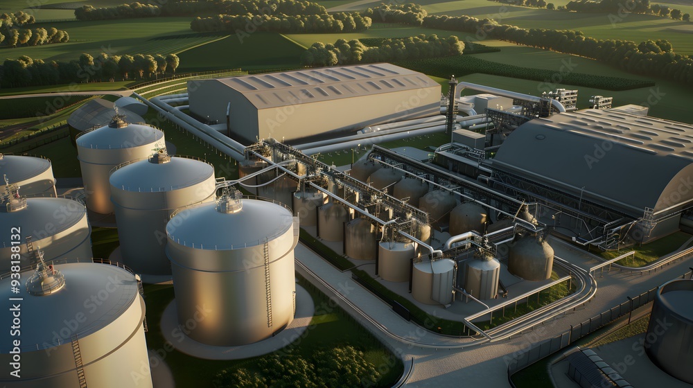 Ethanol Biorefinery in Countryside Ethanol Biorefinery in Countryside