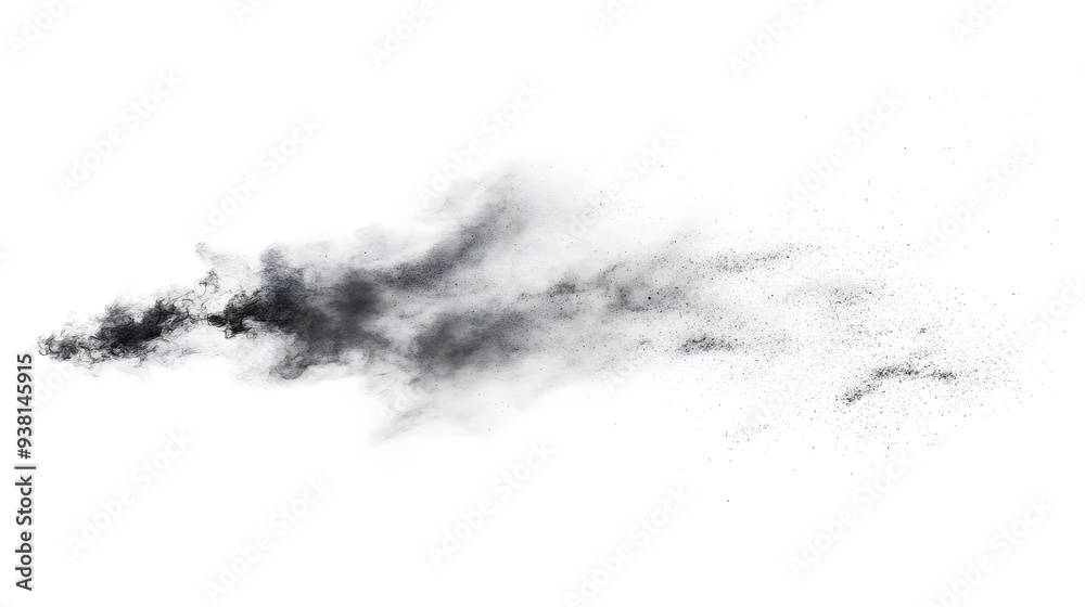 Dust Cloud: A swirling dust cloud, with fine particles suspended mid-air, creating a subtle texture on a white background.
Dust Cloud: A swirling dust cloud, with fine particles suspended mid-air, creating a subtle texture on a white background.
