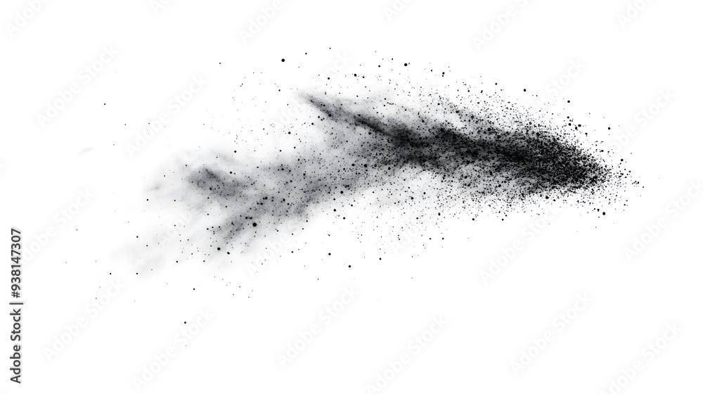 Dust Cloud: A swirling dust cloud, with fine particles suspended mid-air, creating a subtle texture on a white background.
Dust Cloud: A swirling dust cloud, with fine particles suspended mid-air, creating a subtle texture on a white background.