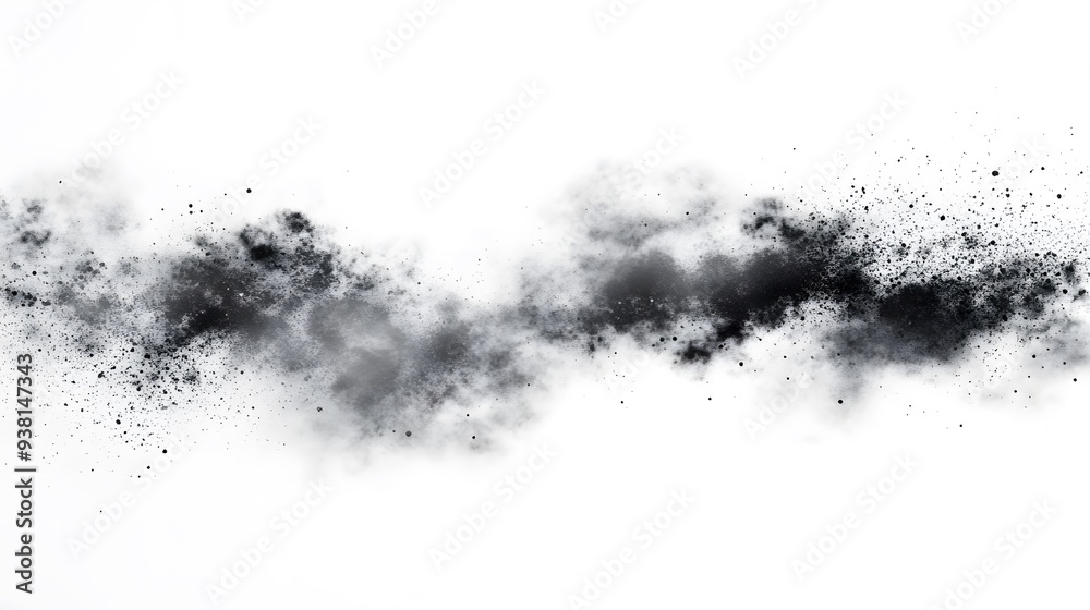 Dust Cloud: A swirling dust cloud, with fine particles suspended mid-air, creating a subtle texture on a white background.
Dust Cloud: A swirling dust cloud, with fine particles suspended mid-air, creating a subtle texture on a white background.