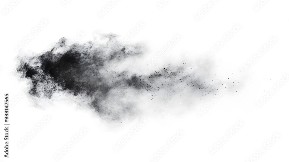 Dust Cloud: A swirling dust cloud, with fine particles suspended mid-air, creating a subtle texture on a white background.
Dust Cloud: A swirling dust cloud, with fine particles suspended mid-air, creating a subtle texture on a white background.