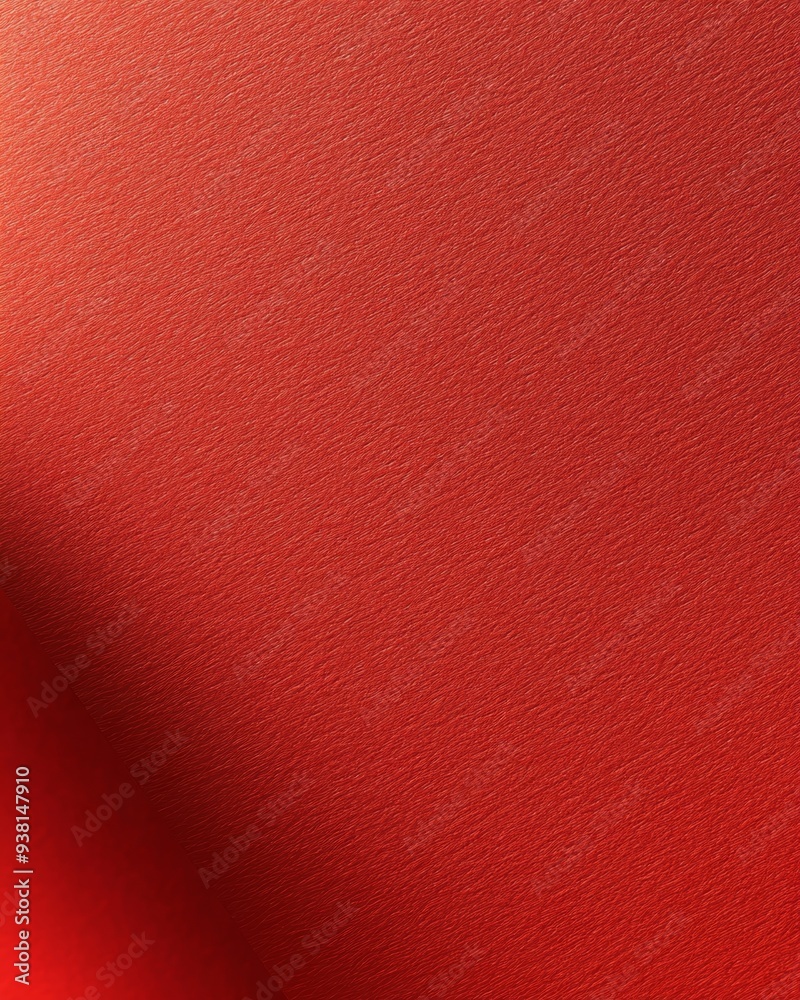 Fototapeta premium A textured red backdrop with subtle variations in shade and light during a soft afternoon light