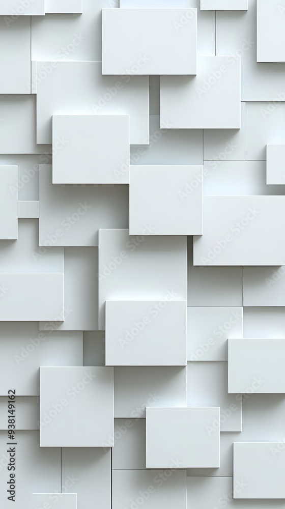 Squares, Cubes, 3D Shapes White, Abstract Image, Texture, Background For, Wallpaper, Cover and Screen of Smartphone, Cell Phone, Computer, Laptop, 9:16 and 16:9 Format Squares, Cubes, 3D Shapes White, Abstract Image, Texture, Background For, Wallpaper, Cover and Screen of Smartphone, Cell Phone, Computer, Laptop, 9:16 and 16:9 Format