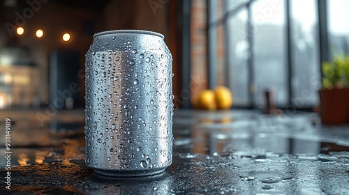 Cold Can on a Table