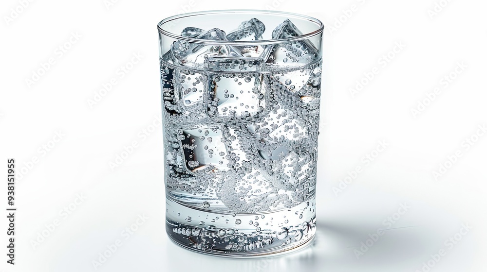 Tonic water, fresh and bubbly, isolated on white background, Tonic water, fresh and bubbly, isolated on white background,