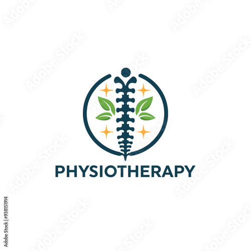 Chiropractic logo vector, spine health care, spine care, chiropractic symbol vector logo design, Human spine symbol , backpain relief, bone care