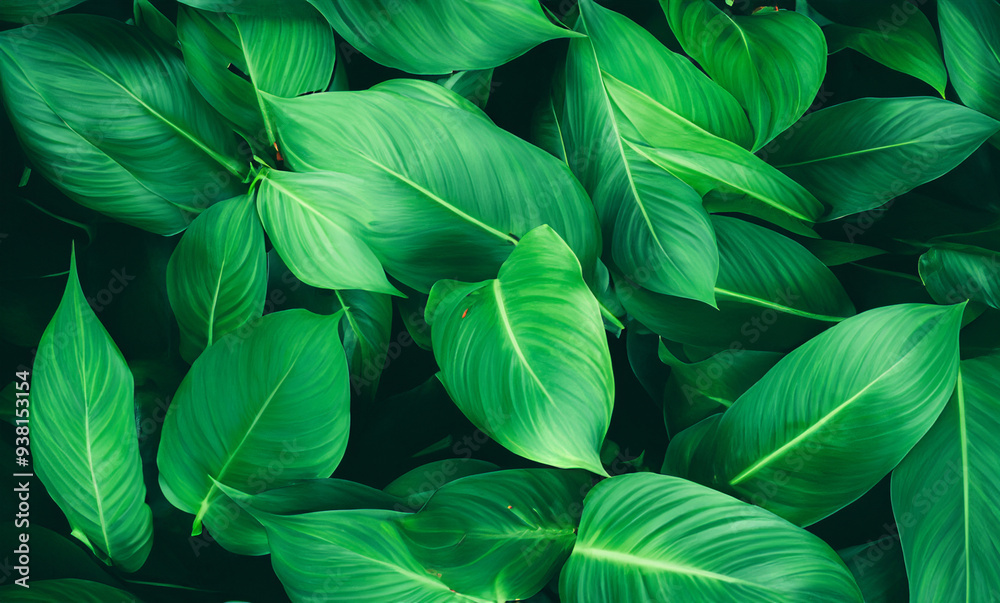 green leaves background green leaves background