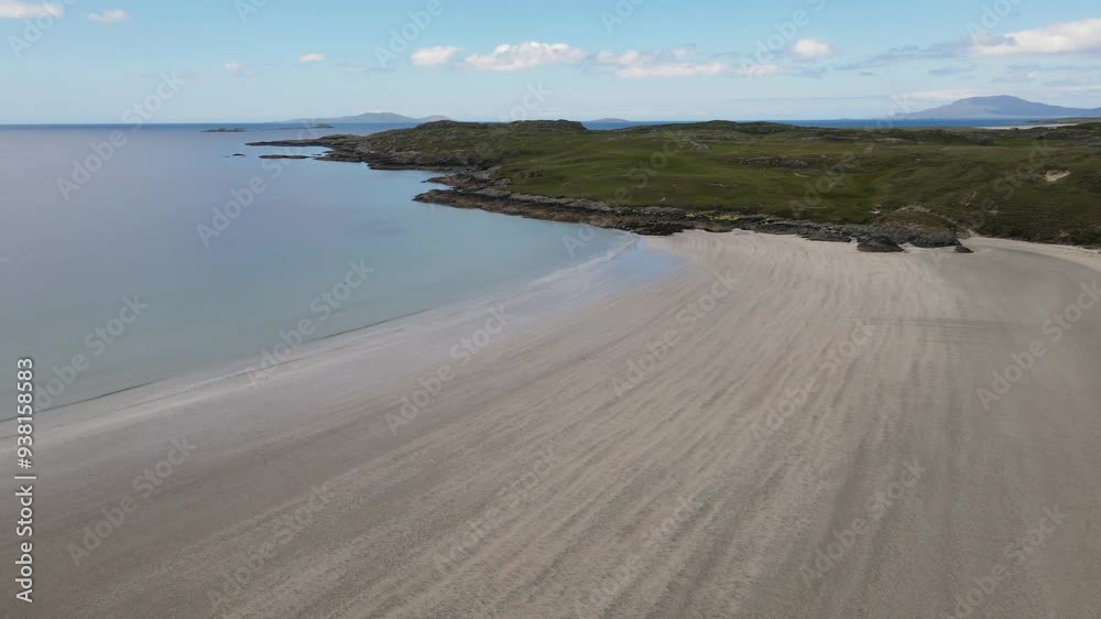 The golden beach at Silver Strand, Mayo, Ireland The golden beach at Silver Strand, Mayo, Ireland