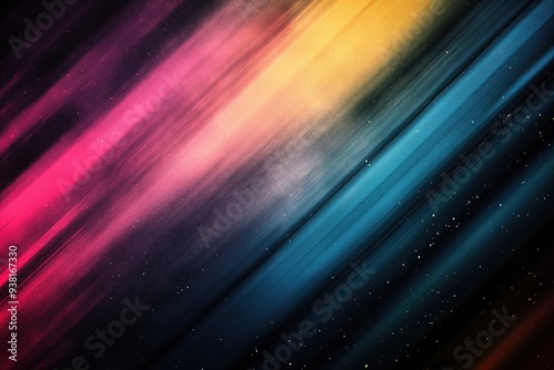 Noisy grey black abstract background. Colorful gradient. Holographic blurred grainy gradient banner background texture , ai