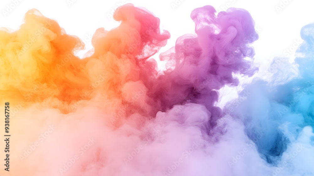 Smoke Bomb Explosion: A burst of colorful smoke from a smoke bomb, with plumes billowing out on a crisp white background.
Smoke Bomb Explosion: A burst of colorful smoke from a smoke bomb, with plumes billowing out on a crisp white background.