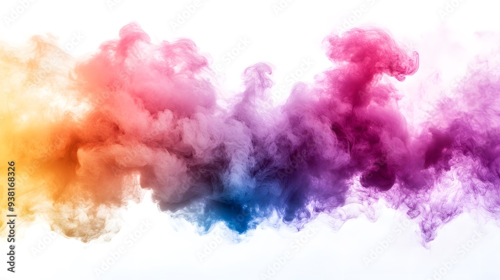 Smoke Bomb Explosion: A burst of colorful smoke from a smoke bomb, with plumes billowing out on a crisp white background.
Smoke Bomb Explosion: A burst of colorful smoke from a smoke bomb, with plumes billowing out on a crisp white background.
