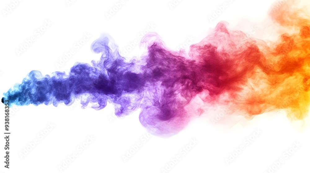 Smoke Bomb Explosion: A burst of colorful smoke from a smoke bomb, with plumes billowing out on a crisp white background.
Smoke Bomb Explosion: A burst of colorful smoke from a smoke bomb, with plumes billowing out on a crisp white background.