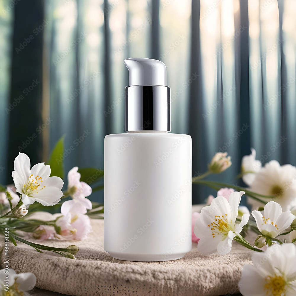 High-Resolution Cosmetic Packaging Mockup High-Resolution Cosmetic Packaging Mockup