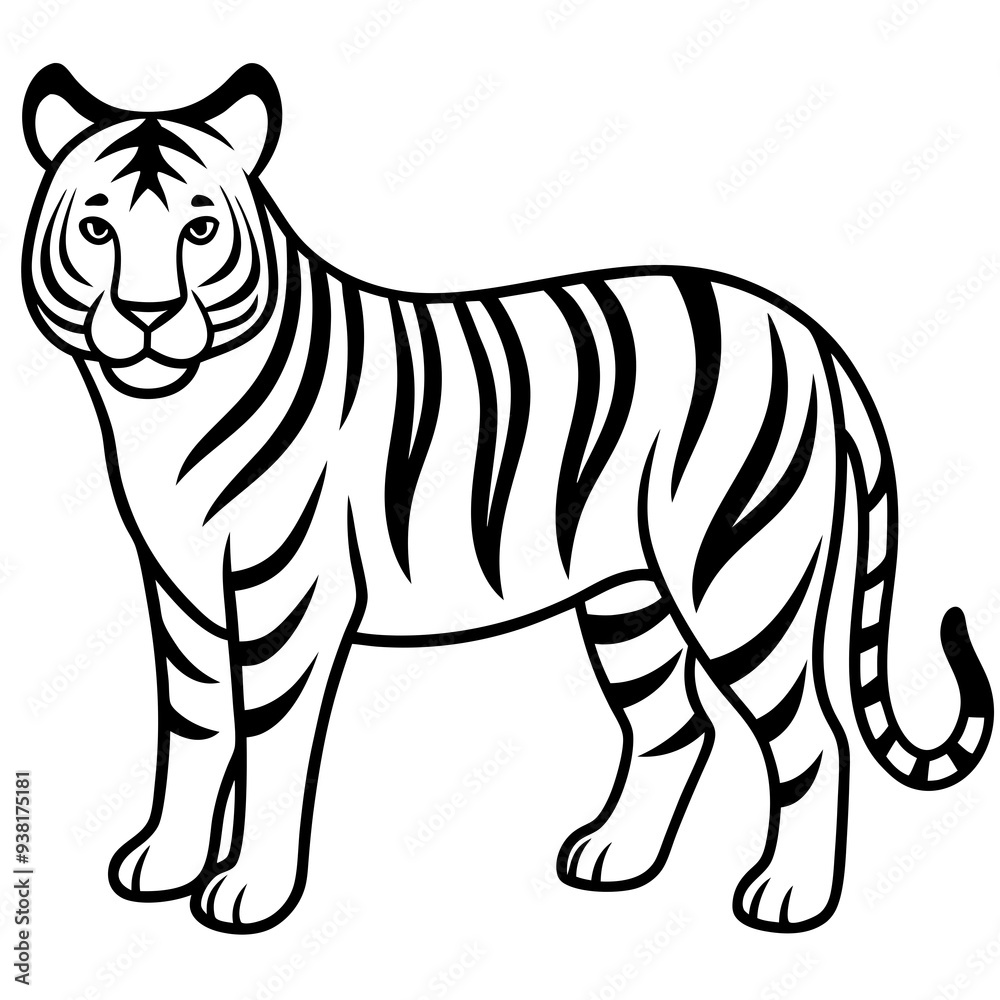 Obraz premium zebra cartoon isolated on white