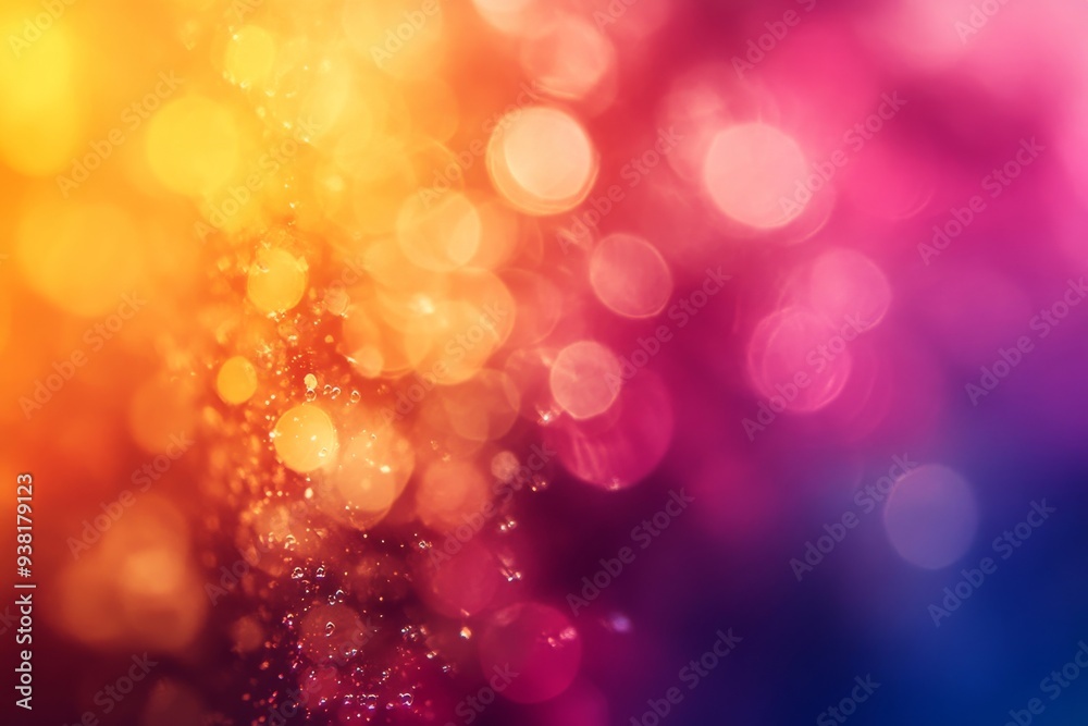 design featuring a colorful and blurred background design featuring a colorful and blurred background